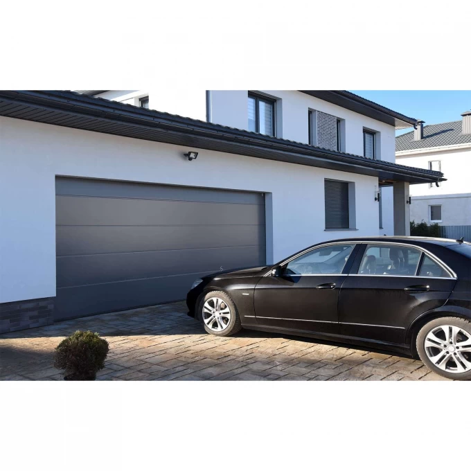 Автоматические секционные гаражные ворота ALUTECH Prestige 2750×2500 мм 19227 Автоматические секционные гаражные ворота ALUTECH Prestige 2750×2500 мм 19227