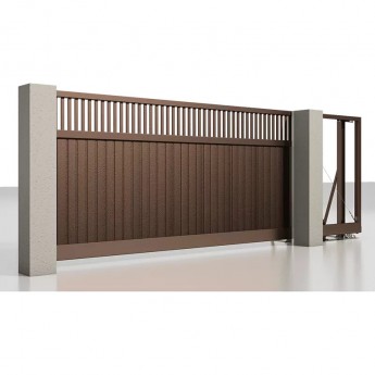 Откатные ворота ALUTECH Prestige 4000х2000 мм Откатные ворота ALUTECH Prestige 4000х2000 мм